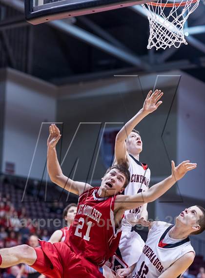 Thumbnail 1 in Conemaugh Township vs. West Middlesex (PIAA Class AA Quarterfinal) photogallery.