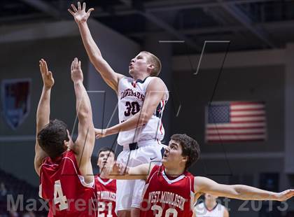Thumbnail 1 in Conemaugh Township vs. West Middlesex (PIAA Class AA Quarterfinal) photogallery.