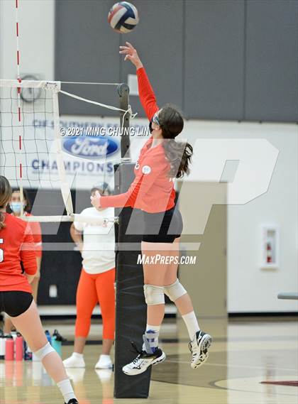 Thumbnail 3 in Fullerton vs. Tustin (Tustin Tournament) photogallery.