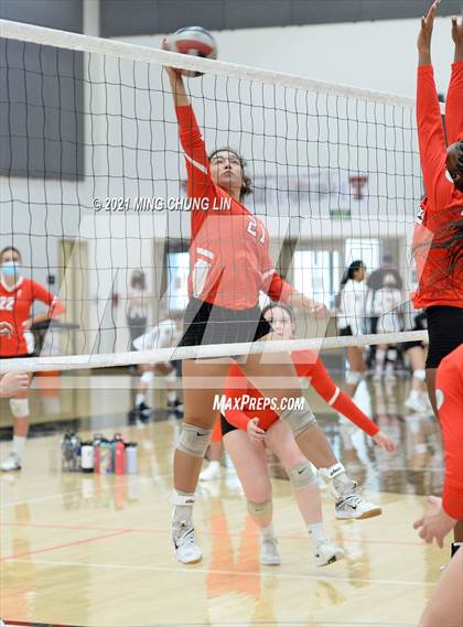 Thumbnail 2 in Fullerton vs. Tustin (Tustin Tournament) photogallery.