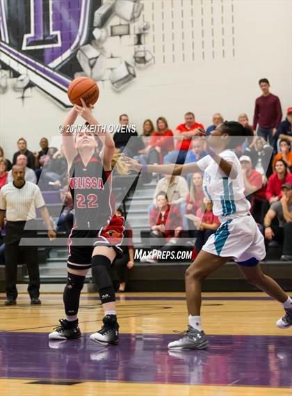 Thumbnail 3 in Melissa vs. Ranchview (4A Region 2 Area Playoff) photogallery.