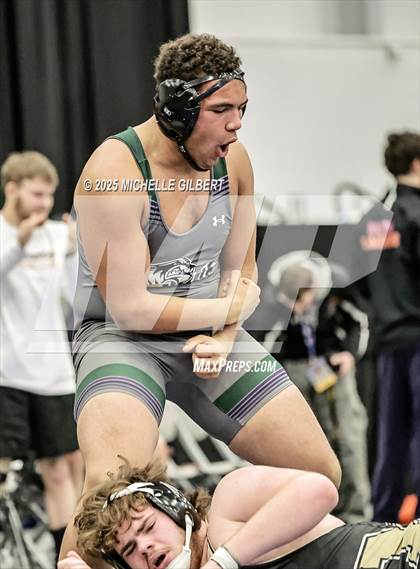Thumbnail 2 in NYSPHSAA Wrestling Dual Finals Round 2 (Unatego Undilla Valley Franklin vs Nanuet) photogallery.