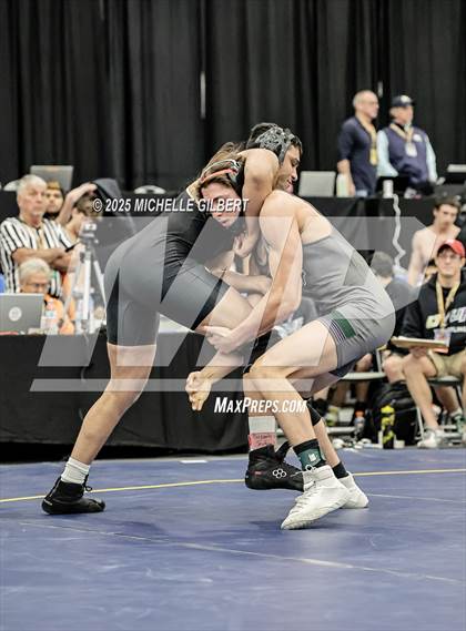 Thumbnail 2 in NYSPHSAA Wrestling Dual Finals Round 2 (Unatego Undilla Valley Franklin vs Nanuet) photogallery.