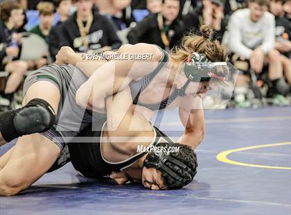 Thumbnail 3 in NYSPHSAA Wrestling Dual Finals Round 2 (Unatego Undilla Valley Franklin vs Nanuet) photogallery.