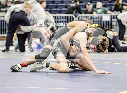 Thumbnail 2 in NYSPHSAA Wrestling Dual Finals Round 2 (Unatego Undilla Valley Franklin vs Nanuet) photogallery.