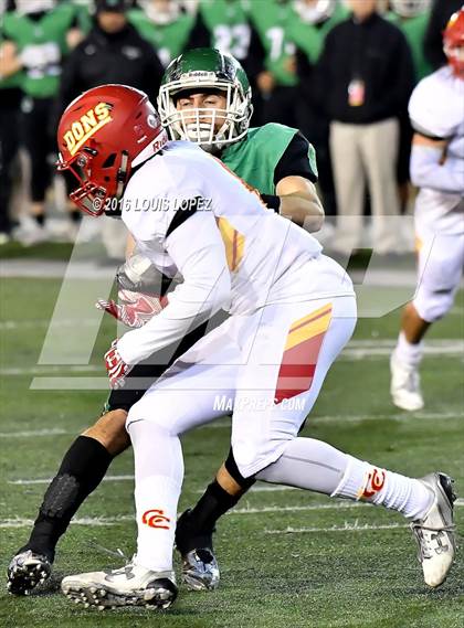 Thumbnail 2 in Cathedral Catholic vs. St. Mary's (CIF State Division 1AA Final) photogallery.