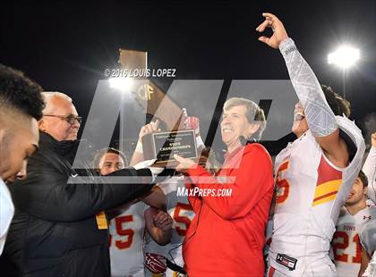 Thumbnail 1 in Cathedral Catholic vs. St. Mary's (CIF State Division 1AA Final) photogallery.