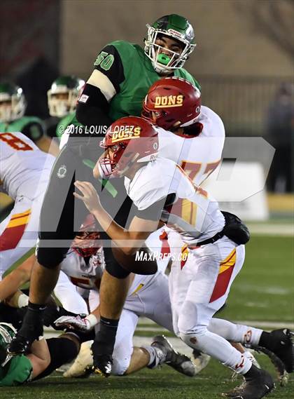 Thumbnail 3 in Cathedral Catholic vs. St. Mary's (CIF State Division 1AA Final) photogallery.