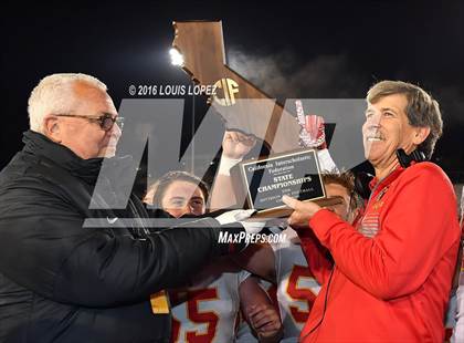 Thumbnail 3 in Cathedral Catholic vs. St. Mary's (CIF State Division 1AA Final) photogallery.