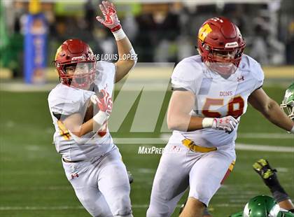 Thumbnail 2 in Cathedral Catholic vs. St. Mary's (CIF State Division 1AA Final) photogallery.