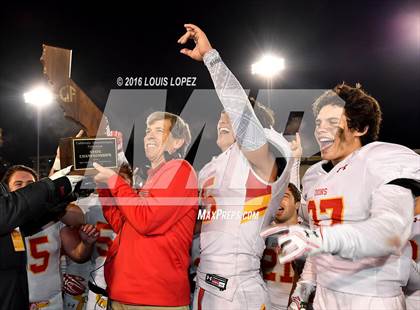 Thumbnail 2 in Cathedral Catholic vs. St. Mary's (CIF State Division 1AA Final) photogallery.