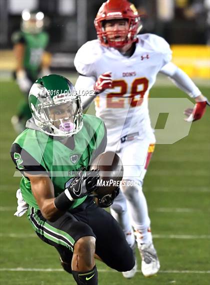 Thumbnail 1 in Cathedral Catholic vs. St. Mary's (CIF State Division 1AA Final) photogallery.