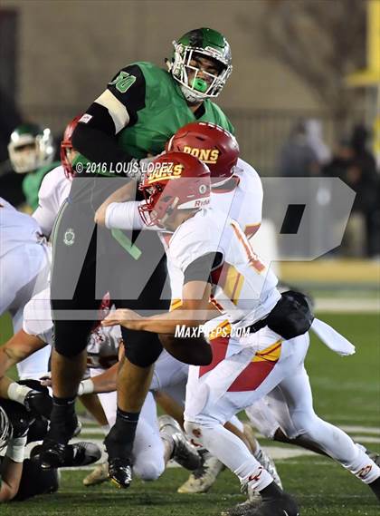 Thumbnail 2 in Cathedral Catholic vs. St. Mary's (CIF State Division 1AA Final) photogallery.
