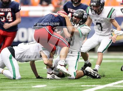 Thumbnail 1 in Moriah vs. Clymer Central/Sherman/Panama (NYSPHSAA Class D Championship) photogallery.