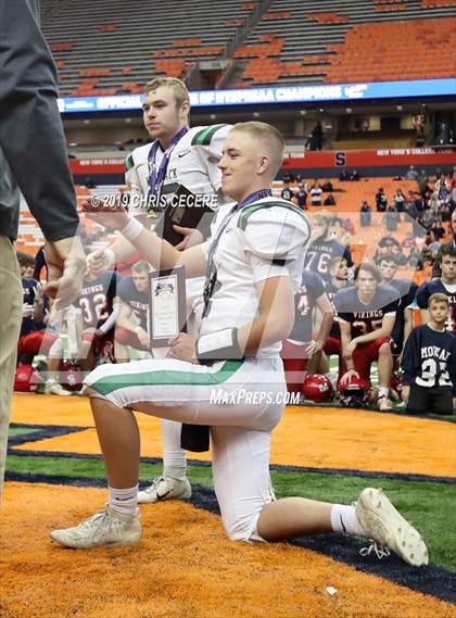 Thumbnail 1 in Moriah vs. Clymer Central/Sherman/Panama (NYSPHSAA Class D Championship) photogallery.