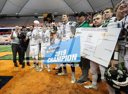 Thumbnail 1 in Moriah vs. Clymer Central/Sherman/Panama (NYSPHSAA Class D Championship) photogallery.