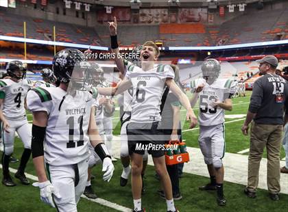 Thumbnail 3 in Moriah vs. Clymer Central/Sherman/Panama (NYSPHSAA Class D Championship) photogallery.