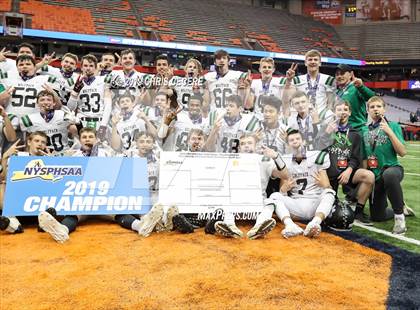 Thumbnail 2 in Moriah vs. Clymer Central/Sherman/Panama (NYSPHSAA Class D Championship) photogallery.