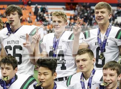 Thumbnail 2 in Moriah vs. Clymer Central/Sherman/Panama (NYSPHSAA Class D Championship) photogallery.