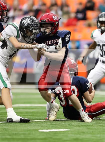 Thumbnail 1 in Moriah vs. Clymer Central/Sherman/Panama (NYSPHSAA Class D Championship) photogallery.