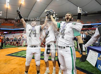 Thumbnail 3 in Moriah vs. Clymer Central/Sherman/Panama (NYSPHSAA Class D Championship) photogallery.