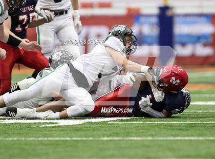 Thumbnail 3 in Moriah vs. Clymer Central/Sherman/Panama (NYSPHSAA Class D Championship) photogallery.