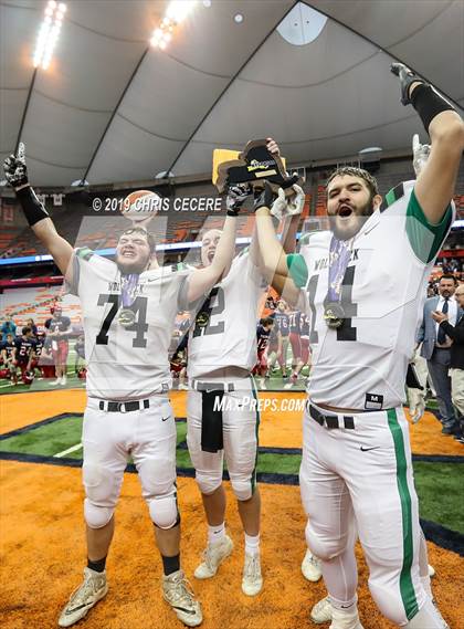 Thumbnail 3 in Moriah vs. Clymer Central/Sherman/Panama (NYSPHSAA Class D Championship) photogallery.
