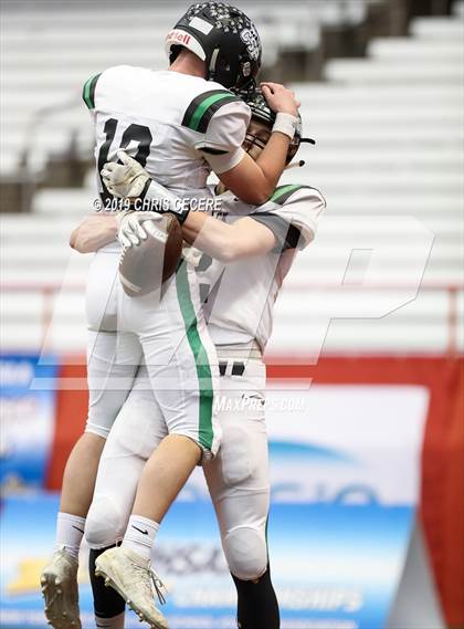 Thumbnail 2 in Moriah vs. Clymer Central/Sherman/Panama (NYSPHSAA Class D Championship) photogallery.