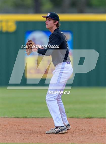 Thumbnail 2 in Sealy vs. Navarro (La Grange Baseball Tournament) photogallery.