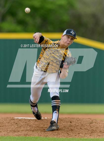 Thumbnail 2 in Sealy vs. Navarro (La Grange Baseball Tournament) photogallery.