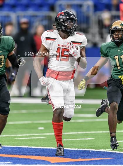 Thumbnail 1 in DeSoto vs Westfield (UIL 6A D1 Regional Semifinals) photogallery.