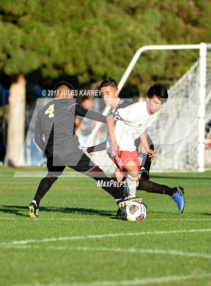 Thumbnail 2 in Sunrise Mountain vs Valley (NIAA 3A Quarterfinal) photogallery.