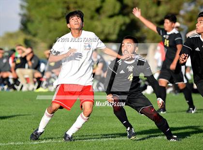 Thumbnail 3 in Sunrise Mountain vs Valley (NIAA 3A Quarterfinal) photogallery.