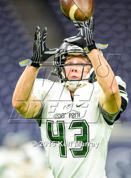 Thumbnail 1 in Ridge Point vs. Cedar Park (UIL 5A Semifinal) photogallery.