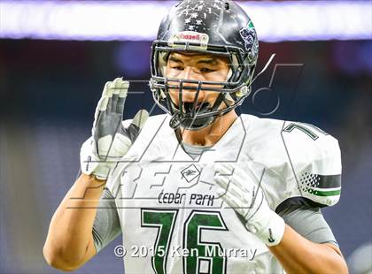 Thumbnail 1 in Ridge Point vs. Cedar Park (UIL 5A Semifinal) photogallery.
