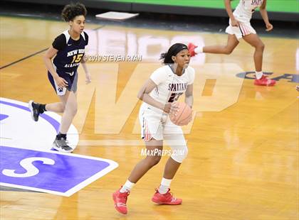 Thumbnail 1 in New Hope Academy vs. Miami Country Day (GEICO National Tournament Semifinal) photogallery.