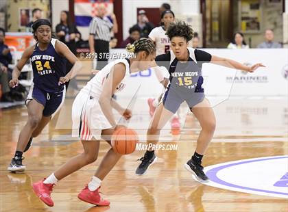 Thumbnail 3 in New Hope Academy vs. Miami Country Day (GEICO National Tournament Semifinal) photogallery.