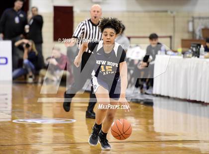 Thumbnail 1 in New Hope Academy vs. Miami Country Day (GEICO National Tournament Semifinal) photogallery.