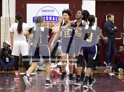 Thumbnail 3 in New Hope Academy vs. Miami Country Day (GEICO National Tournament Semifinal) photogallery.