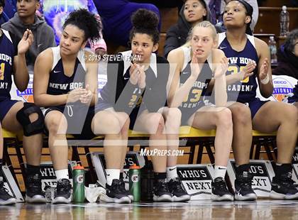 Thumbnail 2 in New Hope Academy vs. Miami Country Day (GEICO National Tournament Semifinal) photogallery.