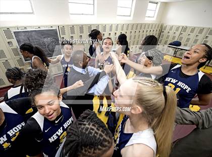 Thumbnail 3 in New Hope Academy vs. Miami Country Day (GEICO National Tournament Semifinal) photogallery.