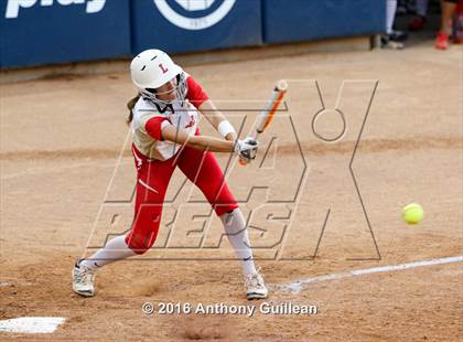 Thumbnail 1 in Mater Dei vs. Orange Lutheran (CIF SS Div 1 Final) photogallery.