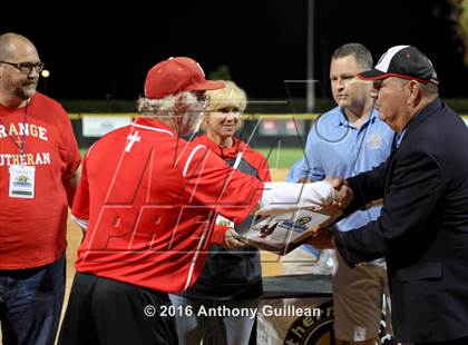 Thumbnail 1 in Mater Dei vs. Orange Lutheran (CIF SS Div 1 Final) photogallery.