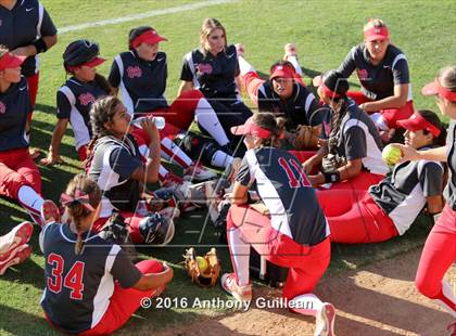 Thumbnail 1 in Mater Dei vs. Orange Lutheran (CIF SS Div 1 Final) photogallery.