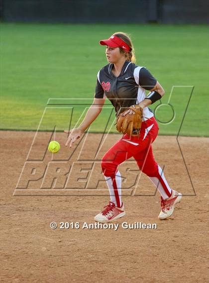 Thumbnail 1 in Mater Dei vs. Orange Lutheran (CIF SS Div 1 Final) photogallery.