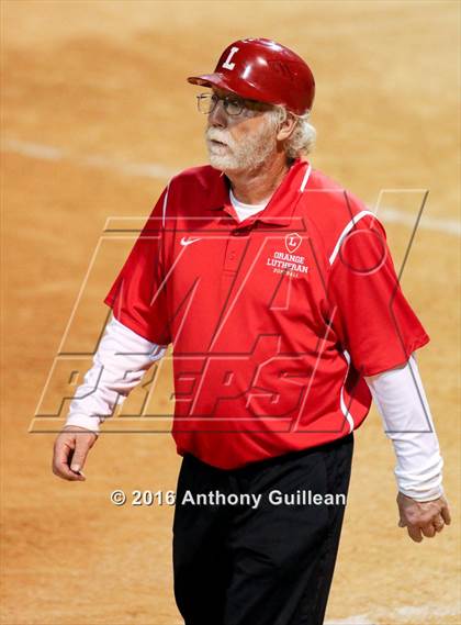 Thumbnail 3 in Mater Dei vs. Orange Lutheran (CIF SS Div 1 Final) photogallery.