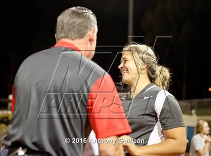 Thumbnail 3 in Mater Dei vs. Orange Lutheran (CIF SS Div 1 Final) photogallery.