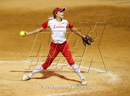 Thumbnail 2 in Mater Dei vs. Orange Lutheran (CIF SS Div 1 Final) photogallery.
