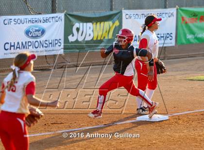 Thumbnail 3 in Mater Dei vs. Orange Lutheran (CIF SS Div 1 Final) photogallery.