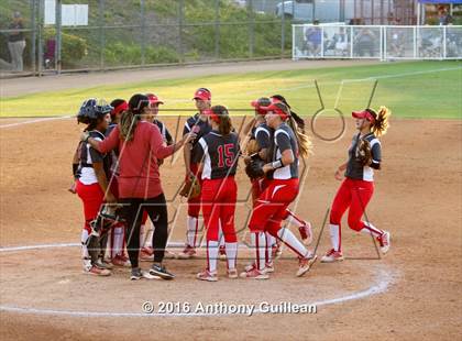Thumbnail 3 in Mater Dei vs. Orange Lutheran (CIF SS Div 1 Final) photogallery.
